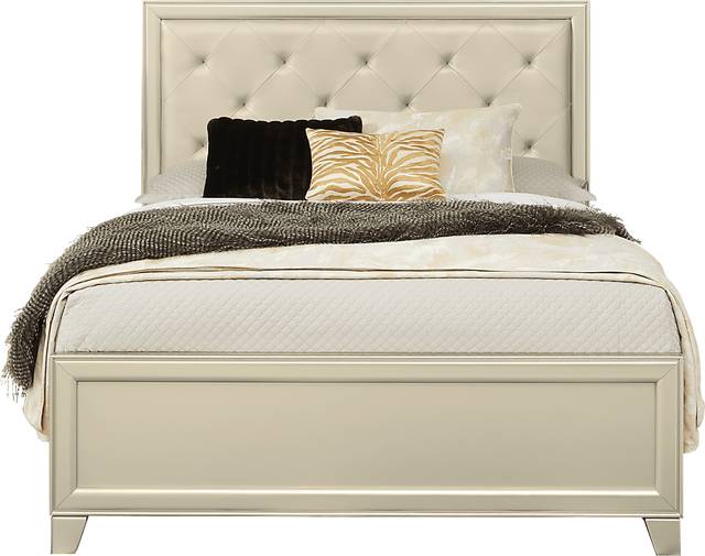 First Avenue Platinum 7 Pc King Upholstered Bedroom - Thumbnail - Image 2