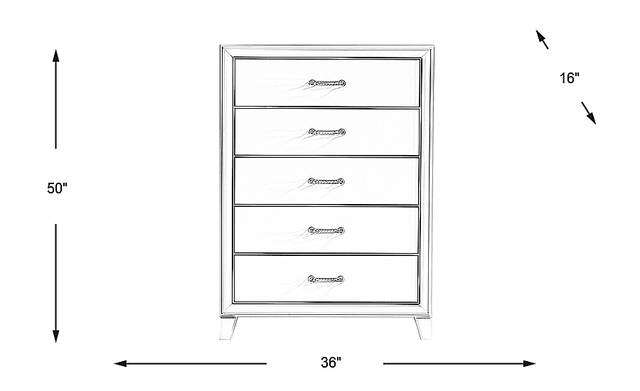Dimension Image. Please refer to the Dimension Tab on this page for dimension details.