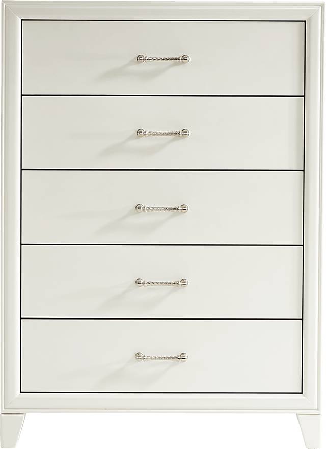 First Avenue White Chest - Thumbnail - Image 1