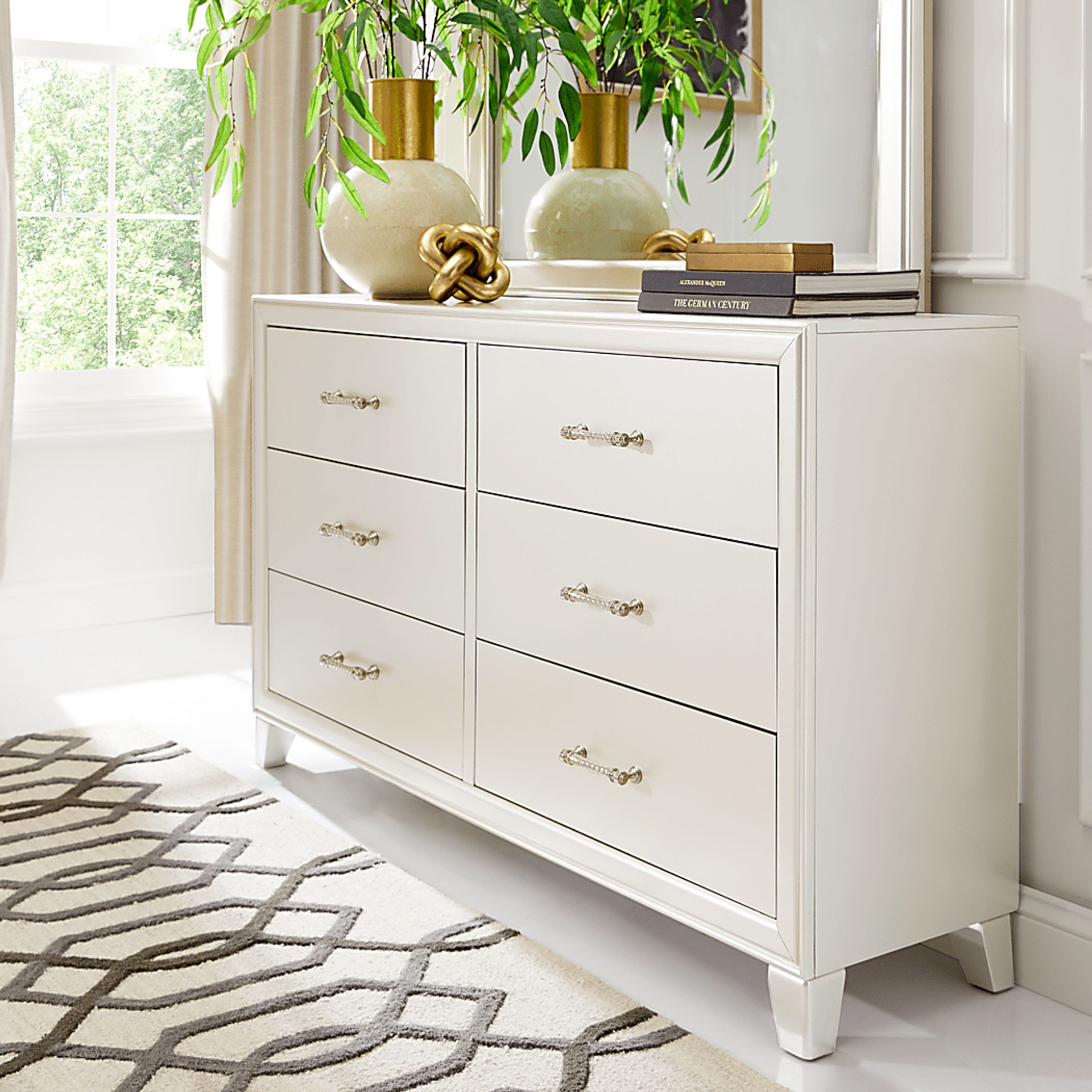 First Avenue White Dresser - Image 6