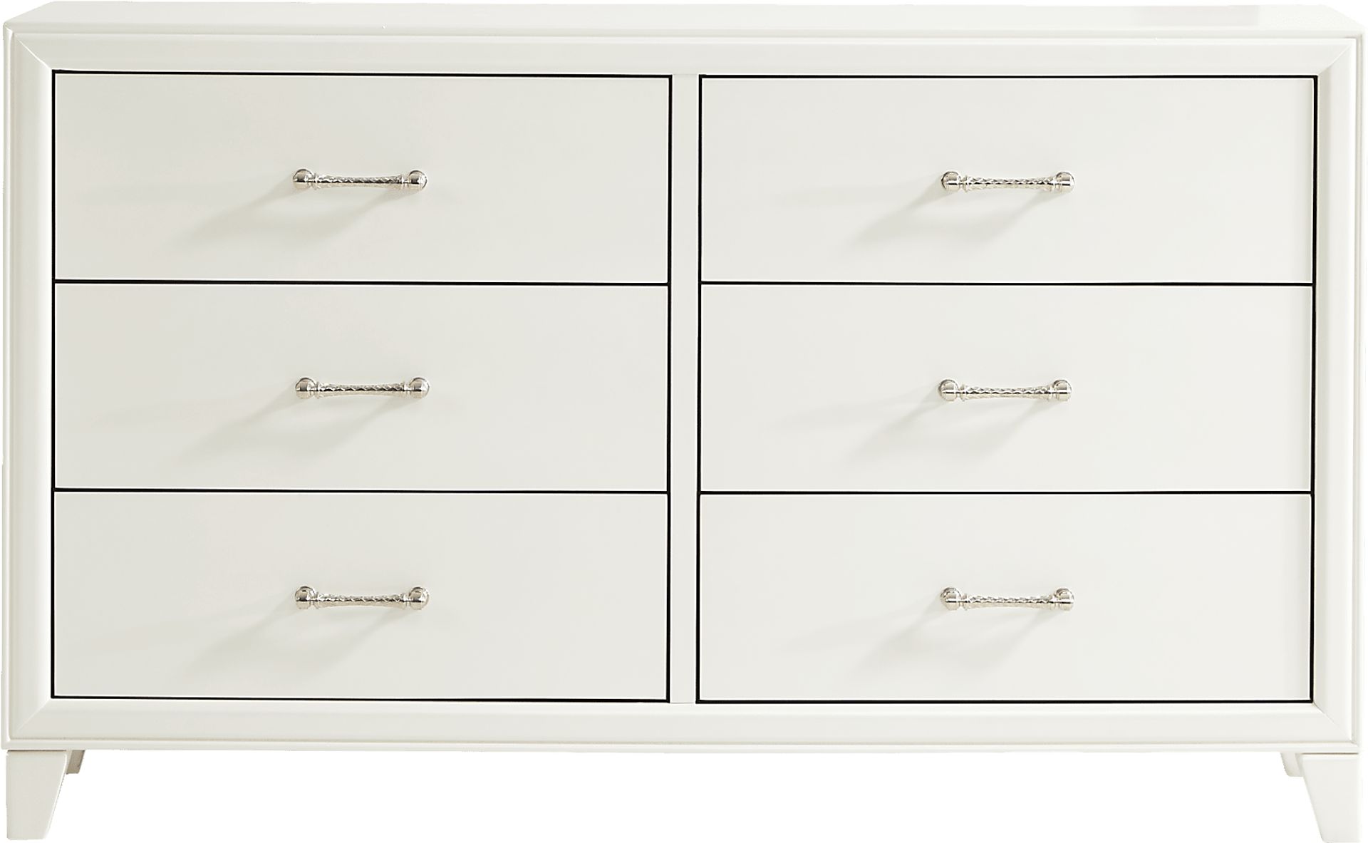 First Avenue White Dresser - Image 1