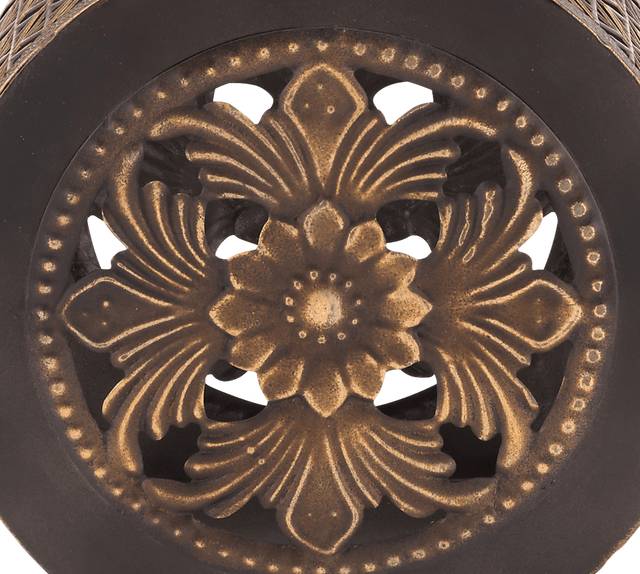 Firth Black and Gold Small Outdoor Lantern - Thumbnail - Image 4
