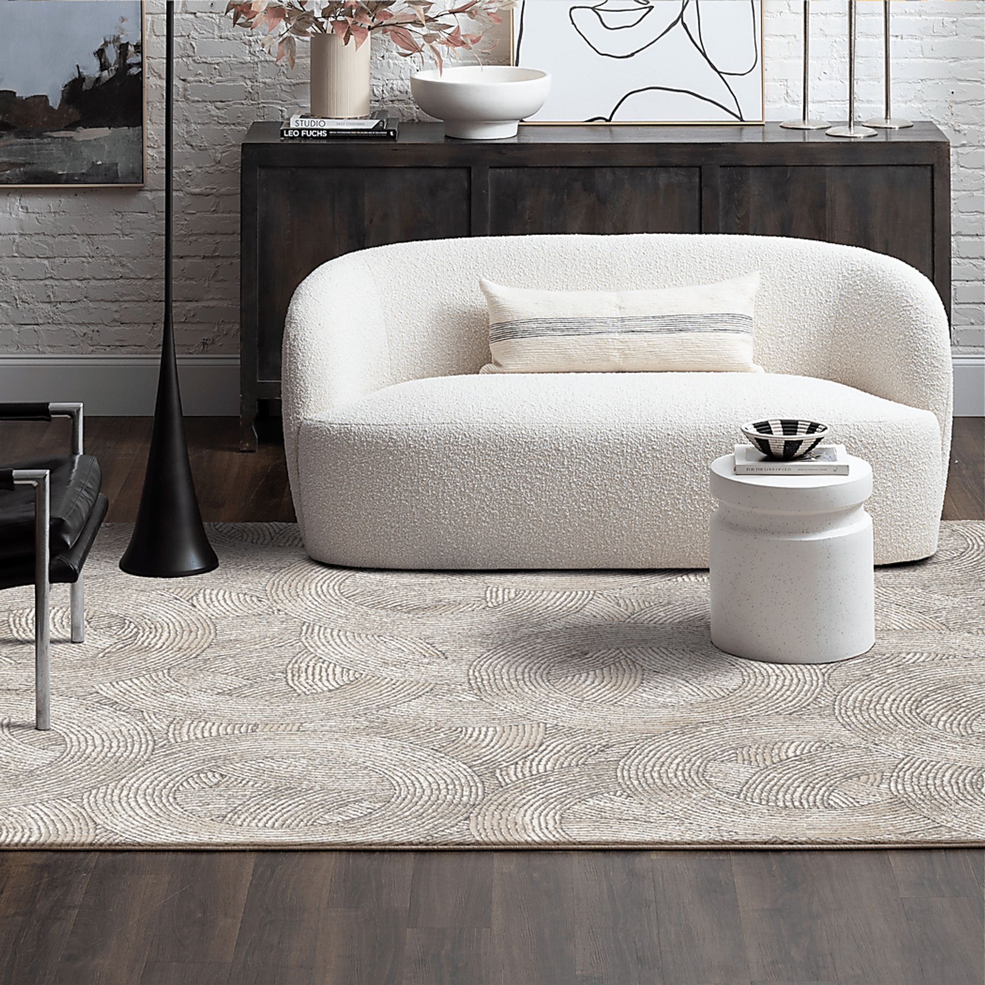 Stacy Garcia Firwich Gray 8' x 11' Rug - Image 2
