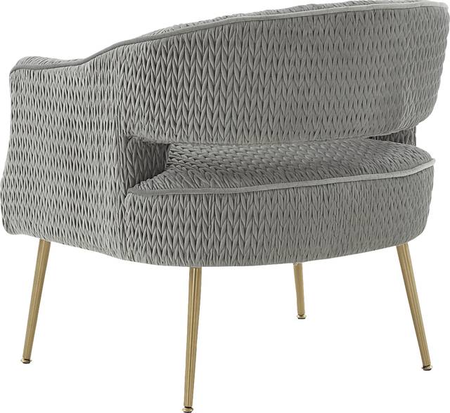 Fisalia Gray Accent Chair - Thumbnail - Image 5