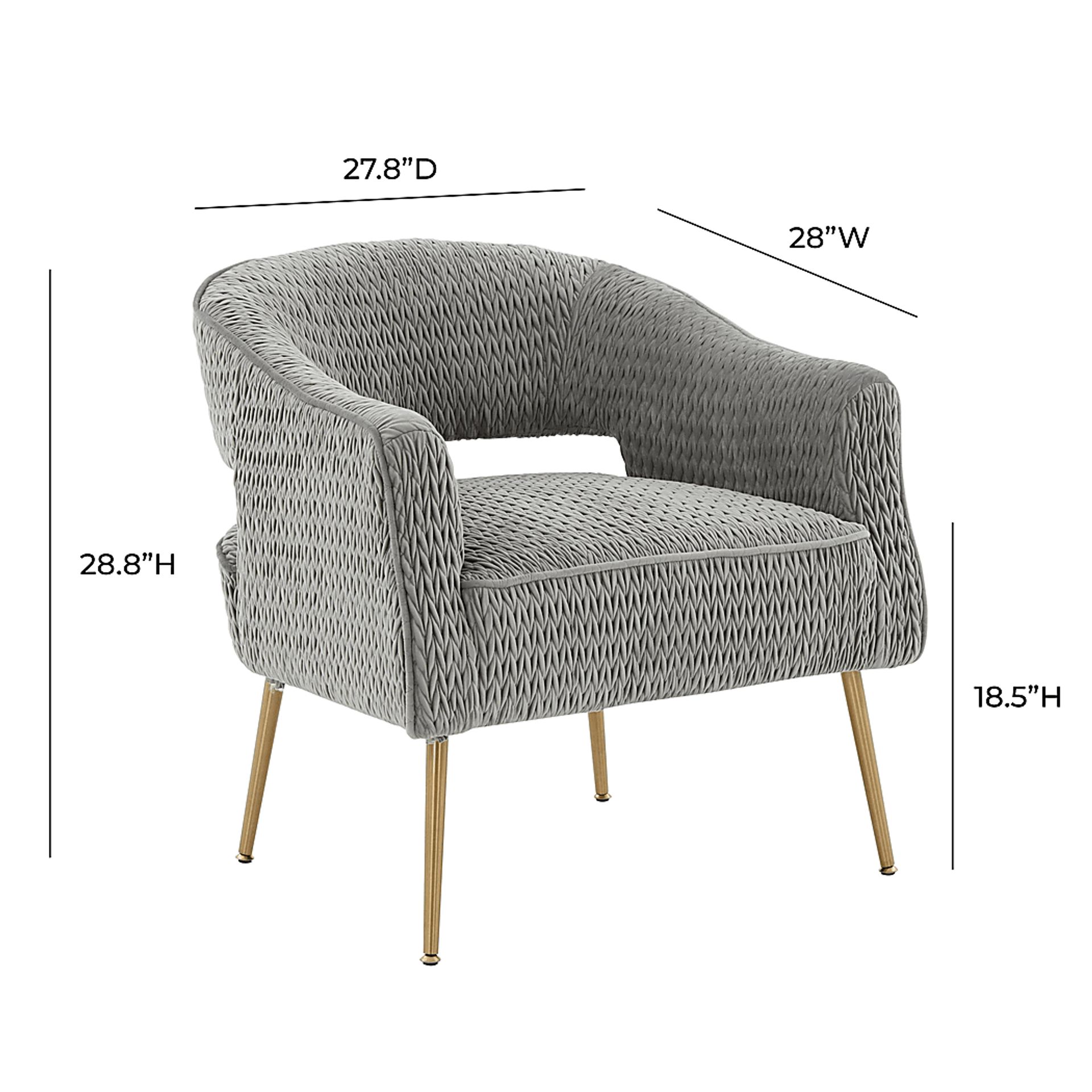 Fisalia Gray Accent Chair - Image 7