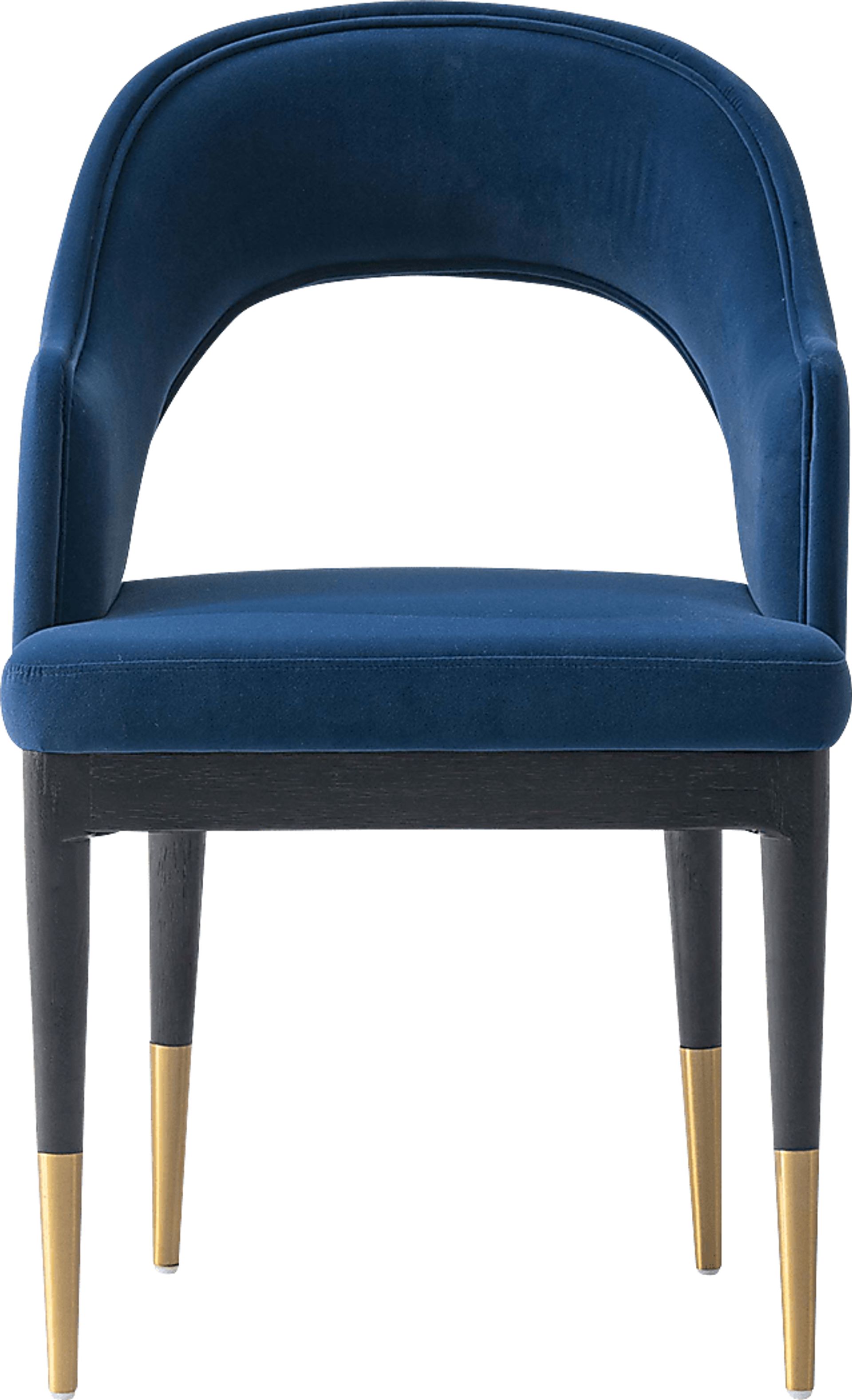 Fischbeck Black and Blue 7 Pc Dining Table Set - Image 3