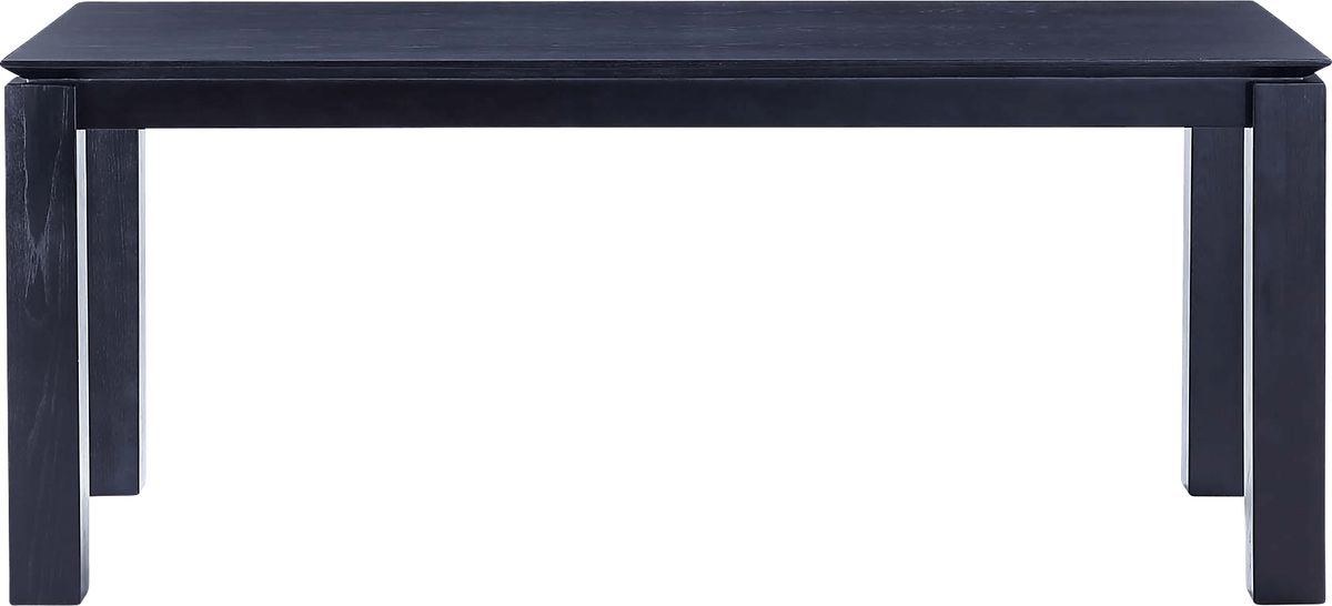 Fischbeck Black,Blue Velvet Plush Black And Blue 7 Pc Dining Table Set | Rooms to Go