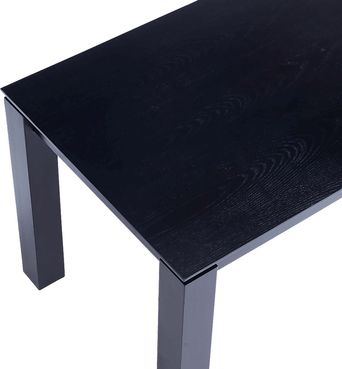 Fischbeck Black,Blue Velvet Plush Black And Blue 7 Pc Dining Table Set | Rooms to Go
