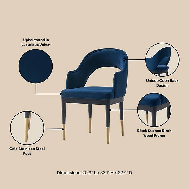 Fischbeck Natural and Blue 7 Pc Dining Table Set - Thumbnail - Image 3