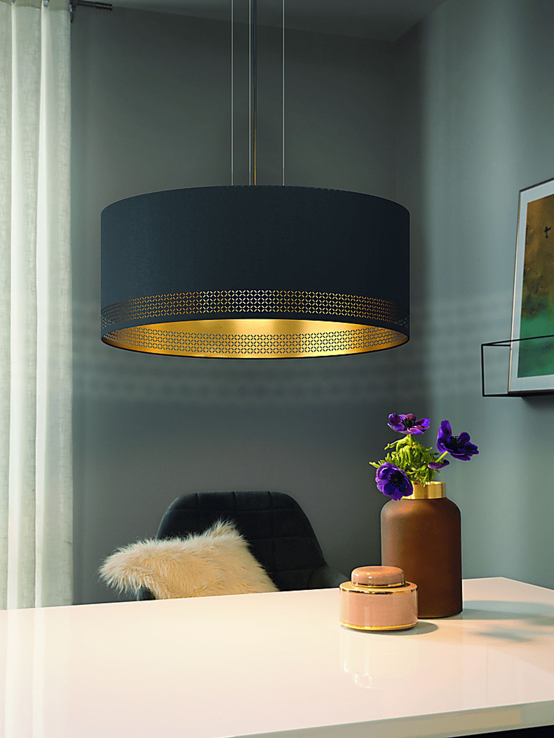 Fischer Drive Black Chandelier - Image 2