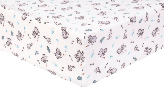 Fishing Friends Gray 3 Pc Baby Bedding Set - Thumbnail - Image 5