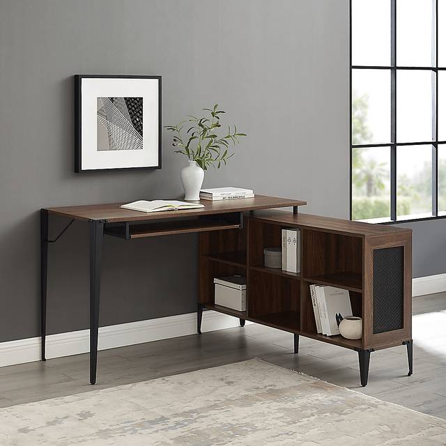 Fitchburg Walnut Desk - Thumbnail - Image 3