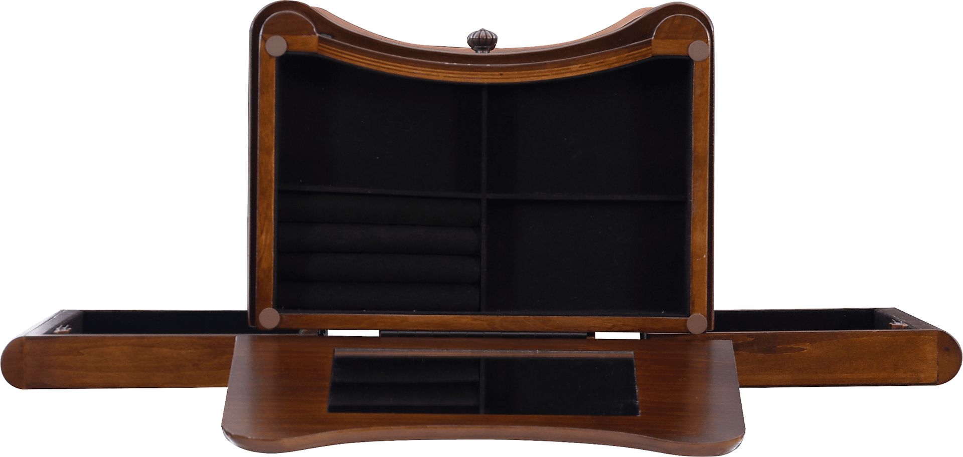 Fitchway Brown Jewelry Armoire - Image 14
