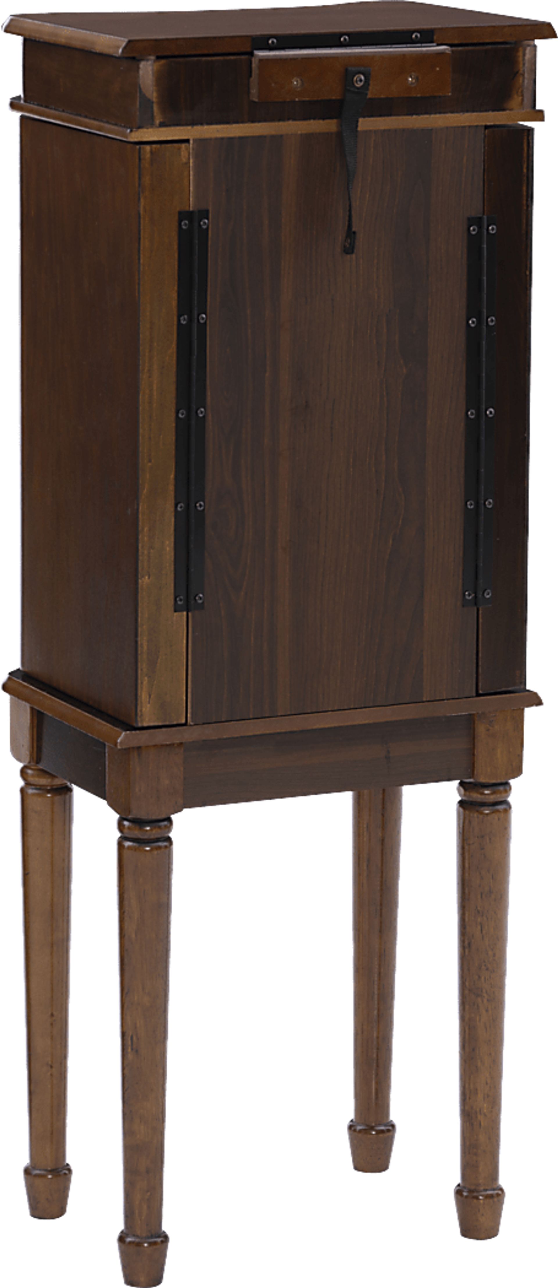 Fitchway Brown Jewelry Armoire - Image 9