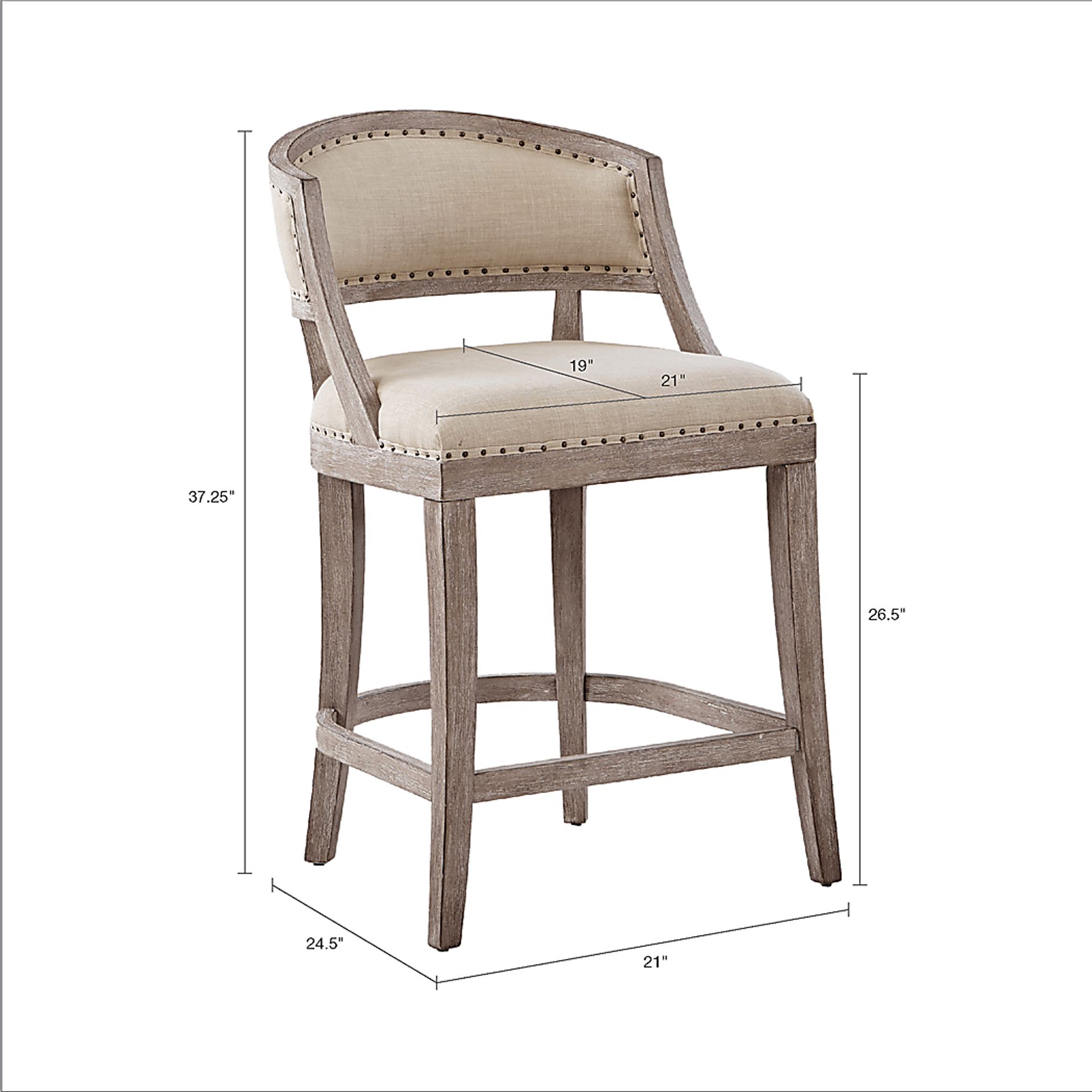 Fitchwood Natural Counter Height Stool - Image 9