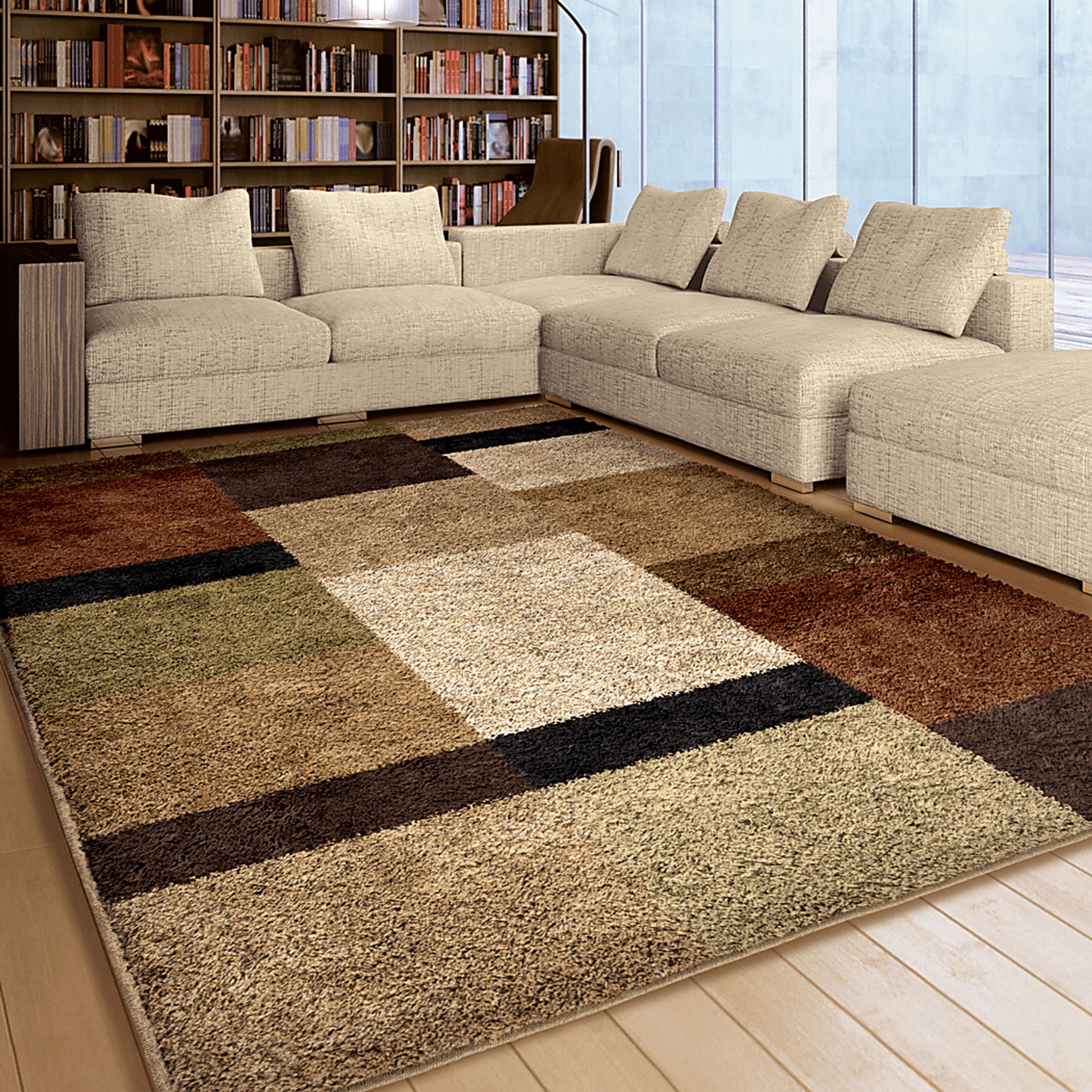 Fith Beige 7'10 x 10'10 Rug - Image 3