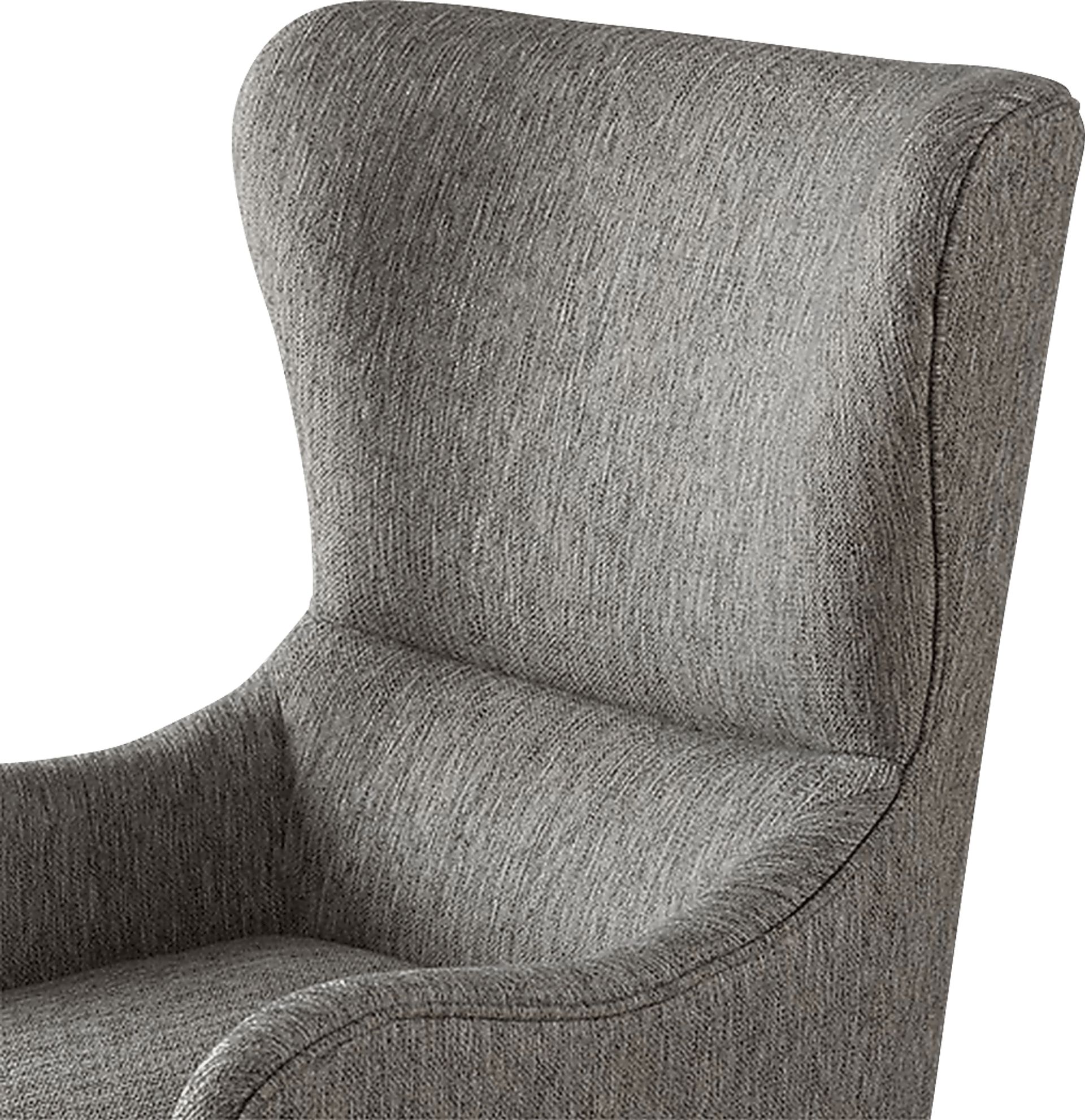 Fitzhenry Gray Accent Chair - Image 5