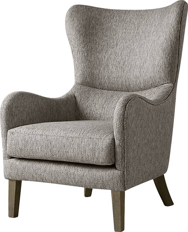 Fitzhenry Gray Accent Chair - Thumbnail - Image 1