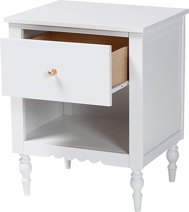 Fivelakes White Nightstand - Thumbnail - Image 5
