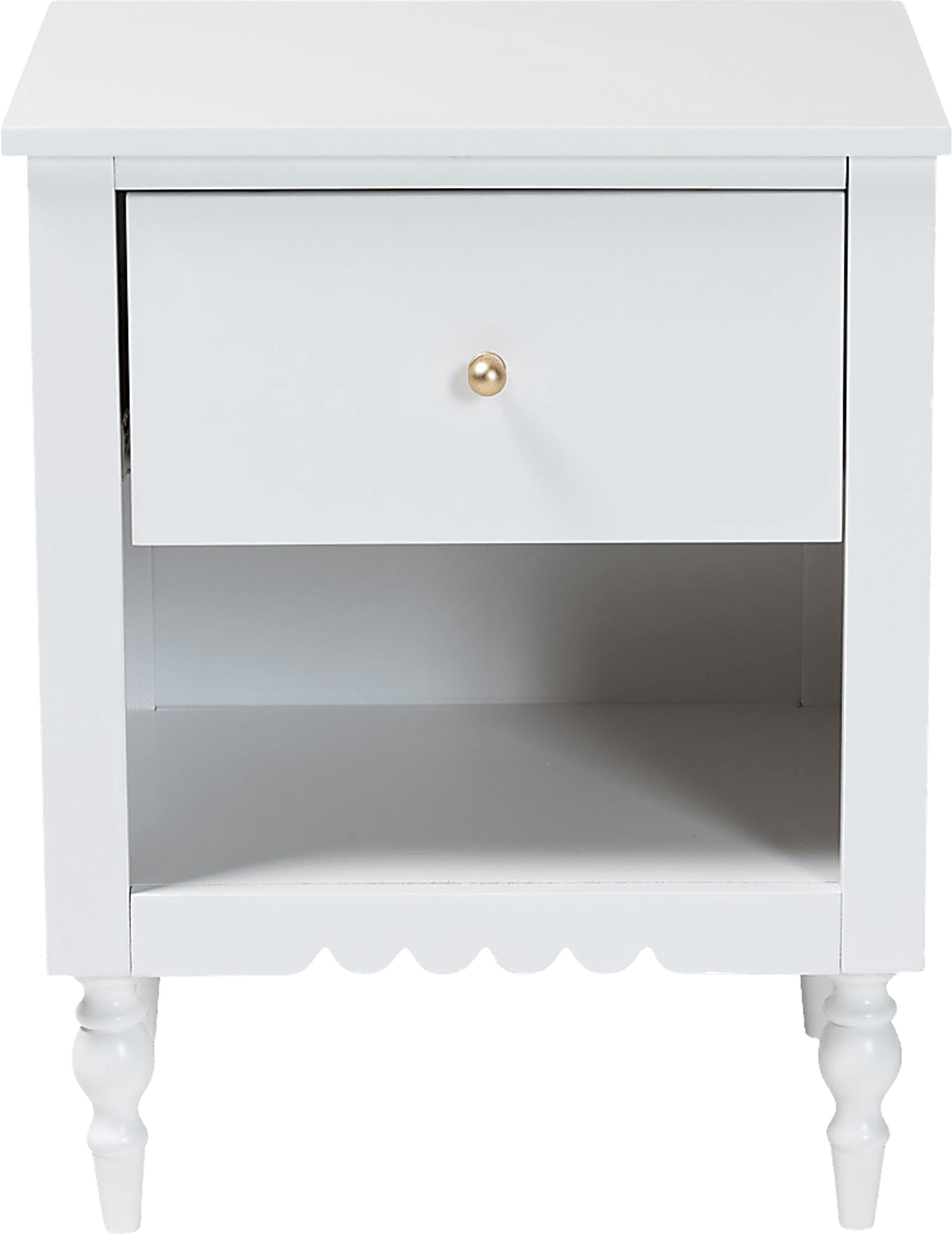 Fivelakes White Nightstand - Image 6
