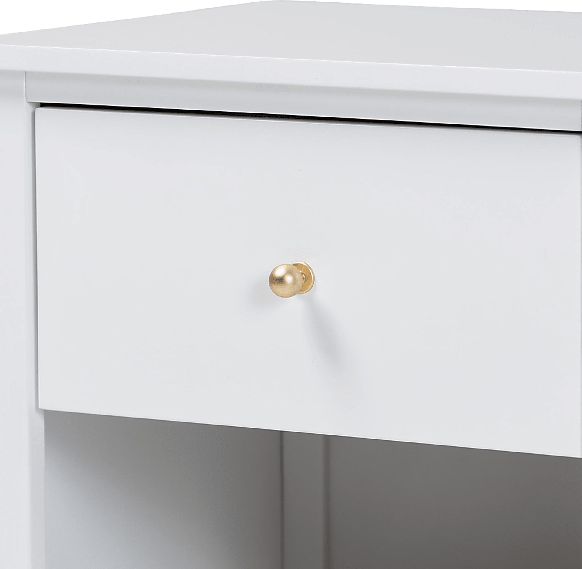 Fivelakes White Nightstand - Image 8