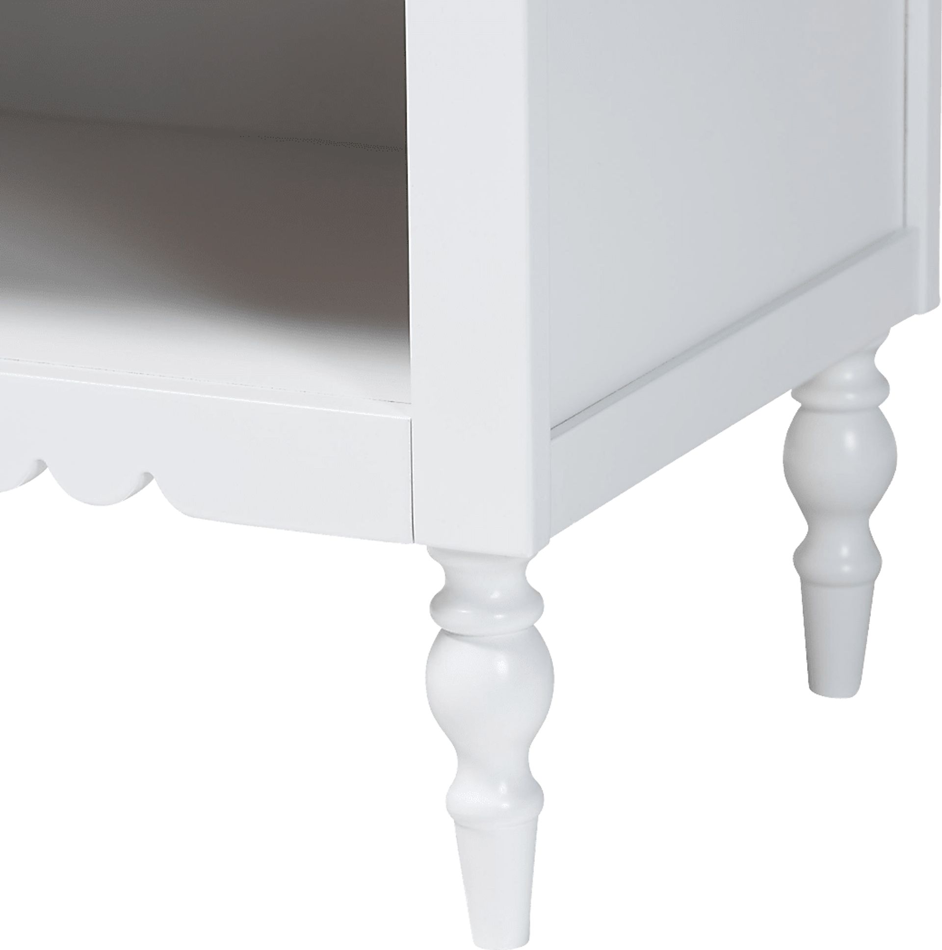 Fivelakes White Nightstand - Image 9