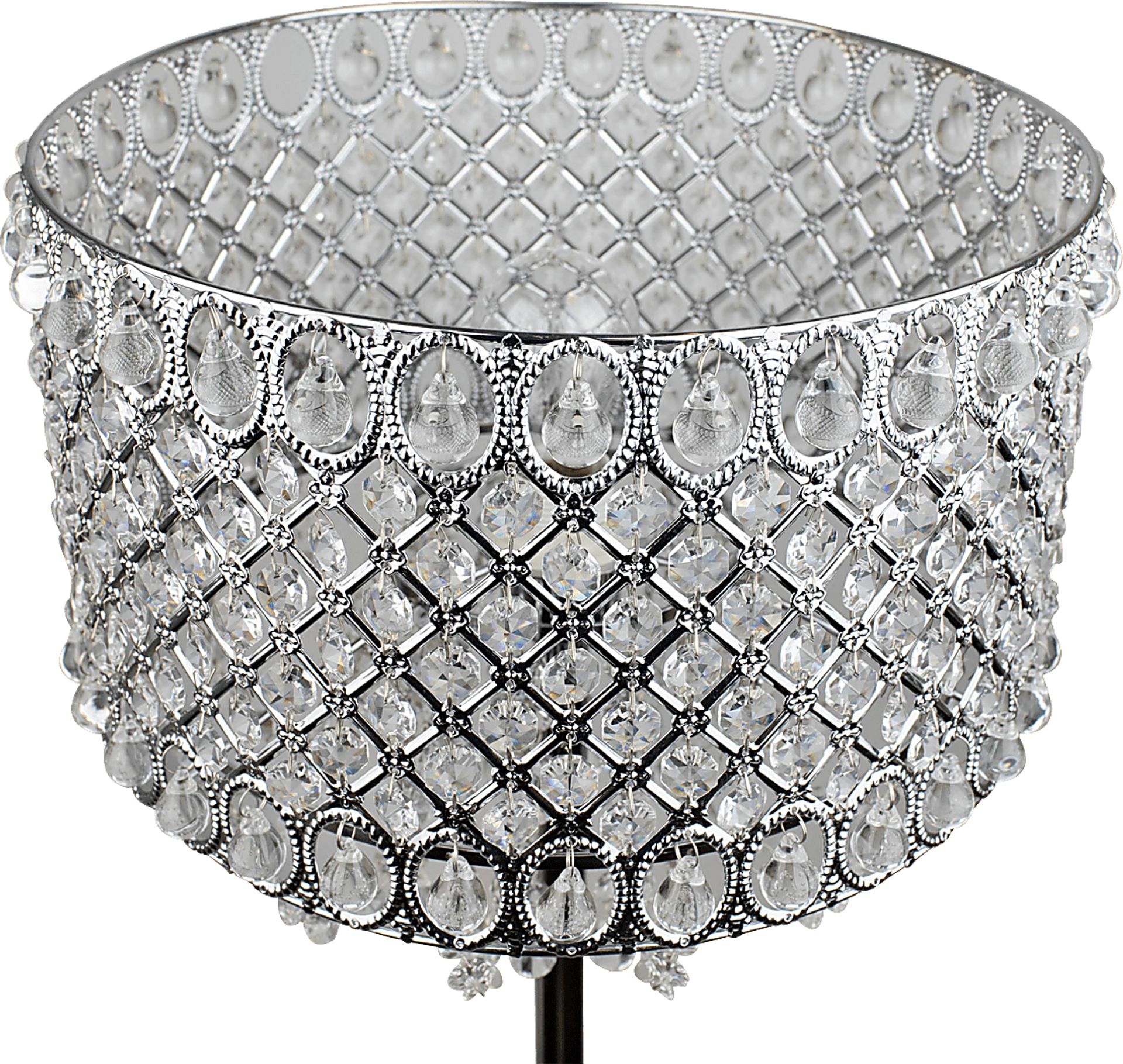 Flagami Boulevard Silver Floor Lamp - Image 2