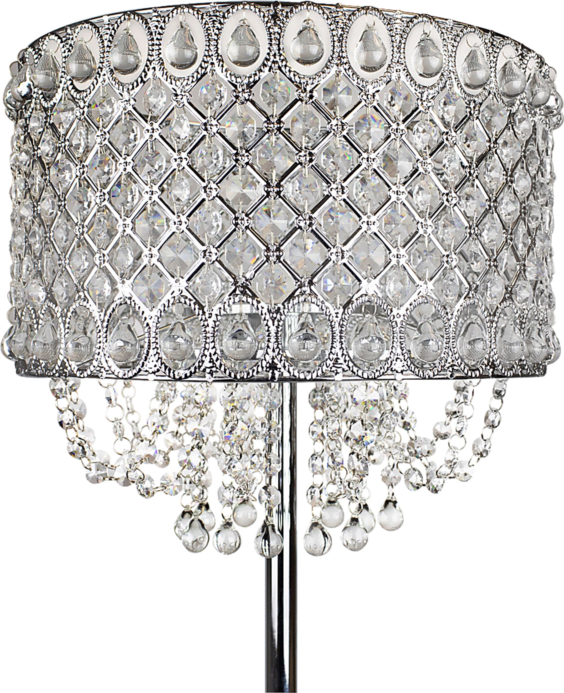 Flagami Boulevard Silver Floor Lamp - Image 3