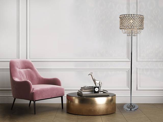 Flagami Boulevard Silver Floor Lamp - Thumbnail - Image 4