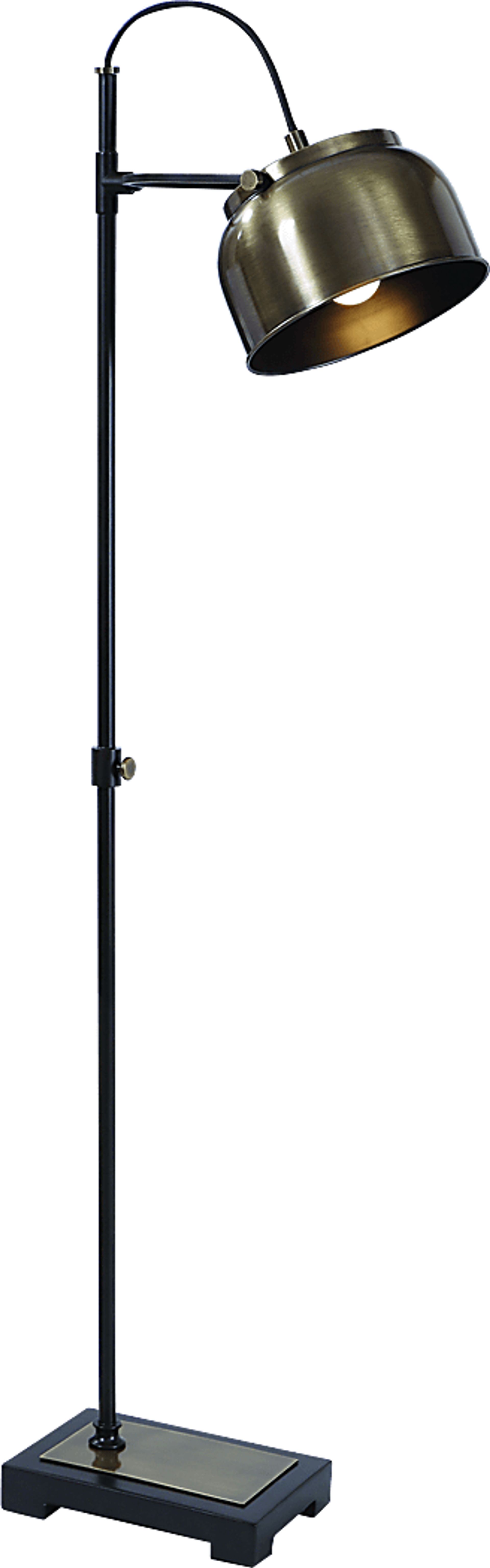 Flager Avenue Black Floor Lamp - Image 2