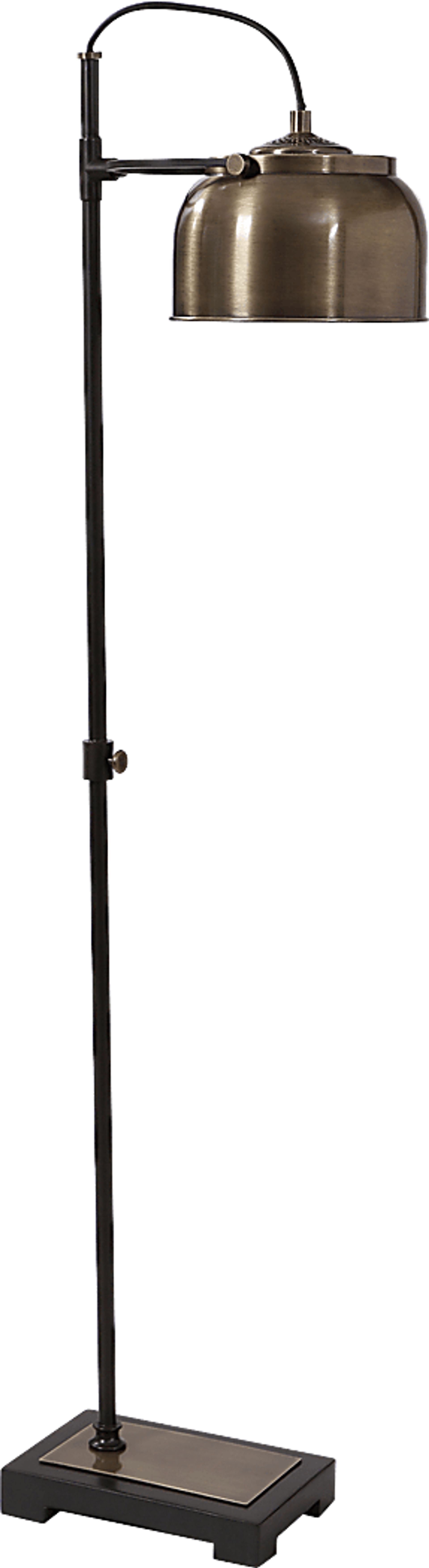 Flager Avenue Black Floor Lamp - Image 1