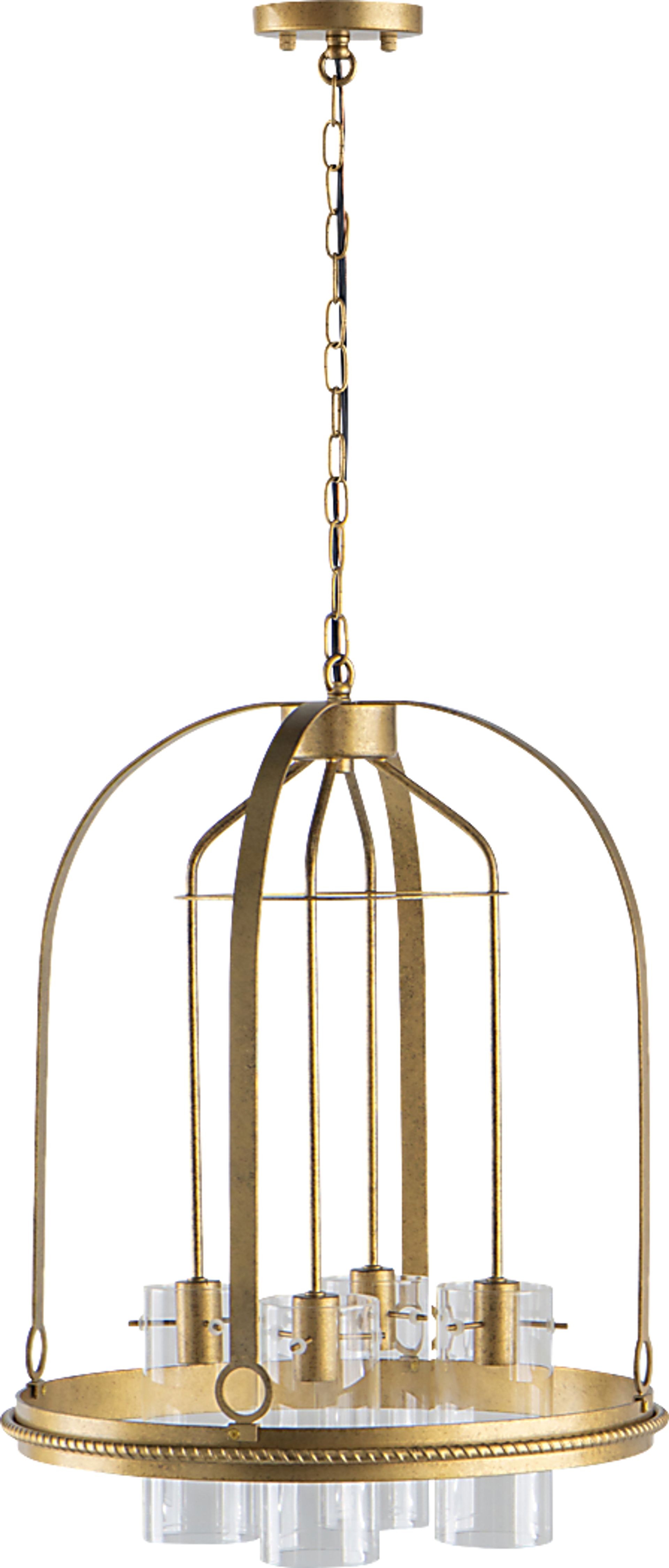 Flagstone Summit Gold Chandelier - Image 1