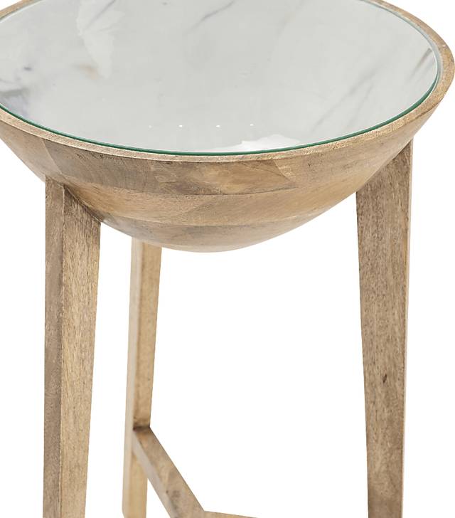 Flairwood Brown Accent Table - Thumbnail - Image 2