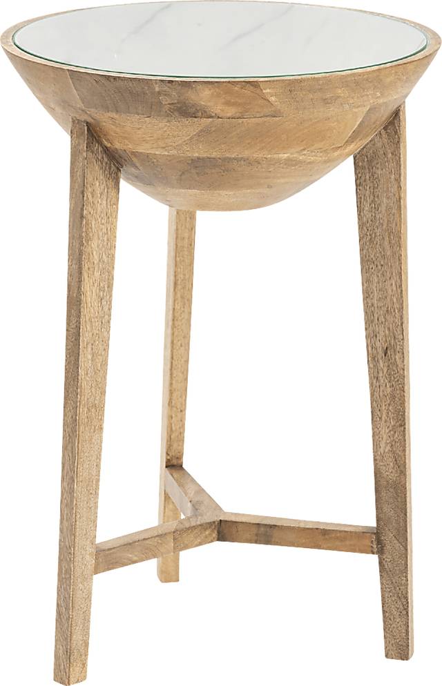 Flairwood Brown Accent Table - Thumbnail - Image 1