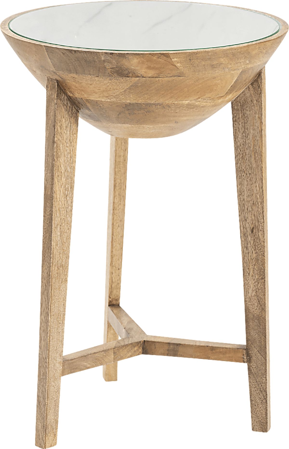 Flairwood Brown Dark Wood Accent Table Rooms to Go