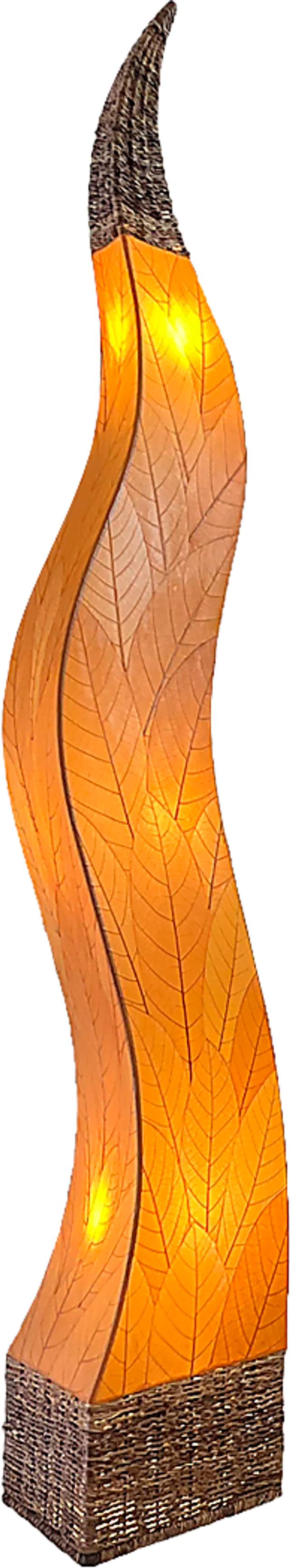 Flame Lane Orange Floor Lamp - Thumbnail - Image 1