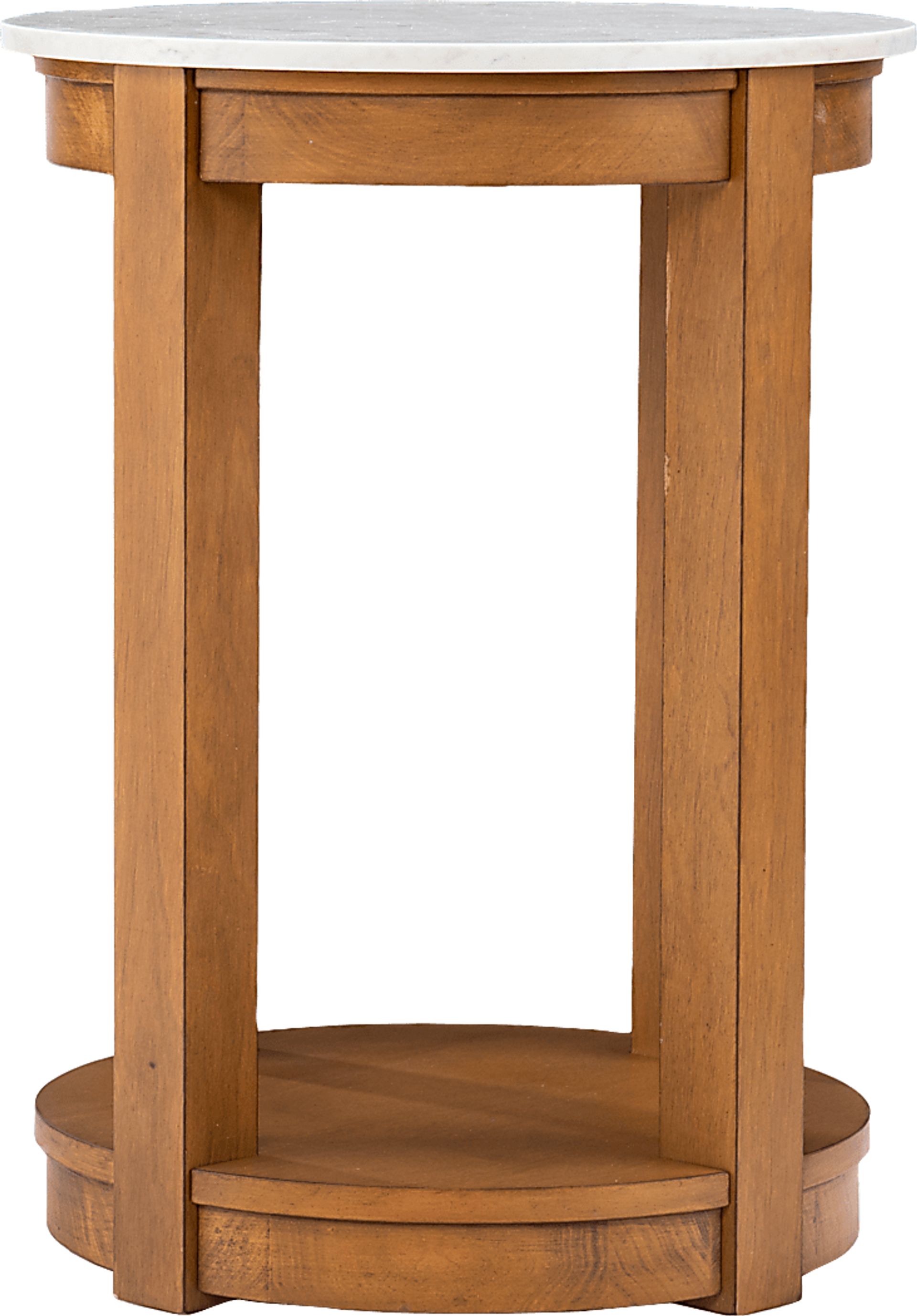 Flamevine White End Table - Image 2