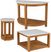 Flamevine White Sofa Table