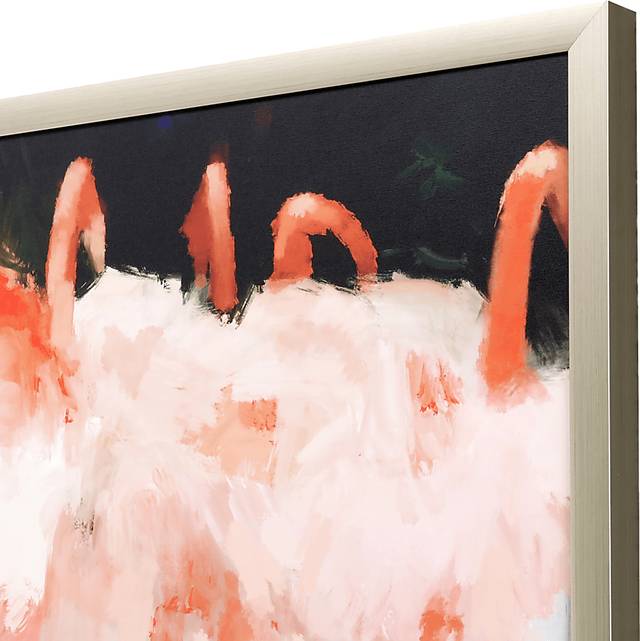 Flamingo Orange Framed Artwork - Thumbnail - Image 4