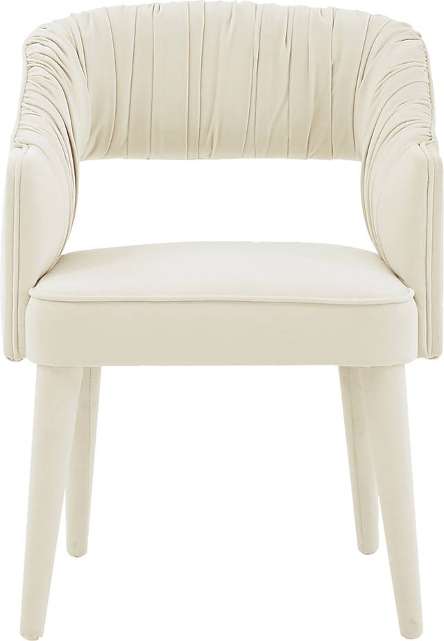 Flanary Cream Arm Chair - Thumbnail - Image 3