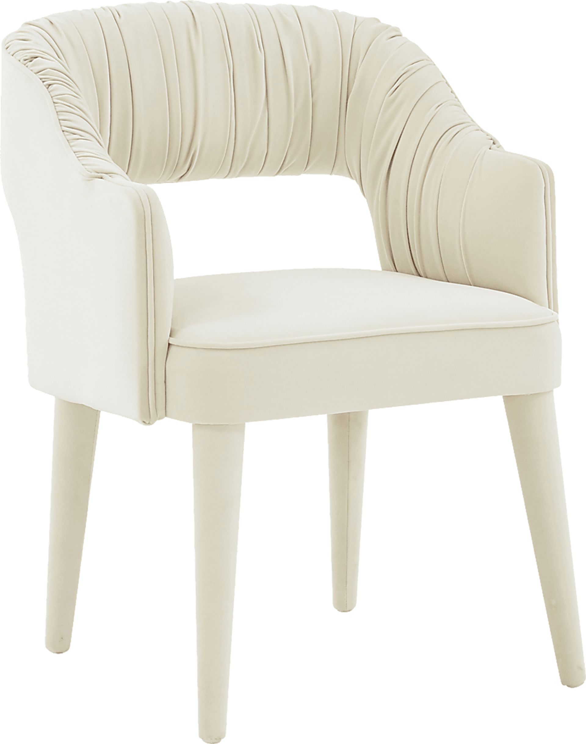 Flanary Cream Arm Chair - Image 1