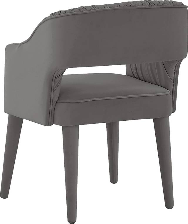Flanary Gray Arm Chair - Thumbnail - Image 4