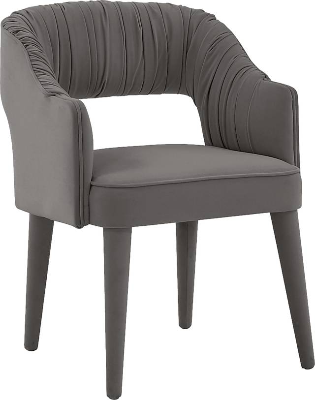 Flanary Gray Arm Chair - Thumbnail - Image 1