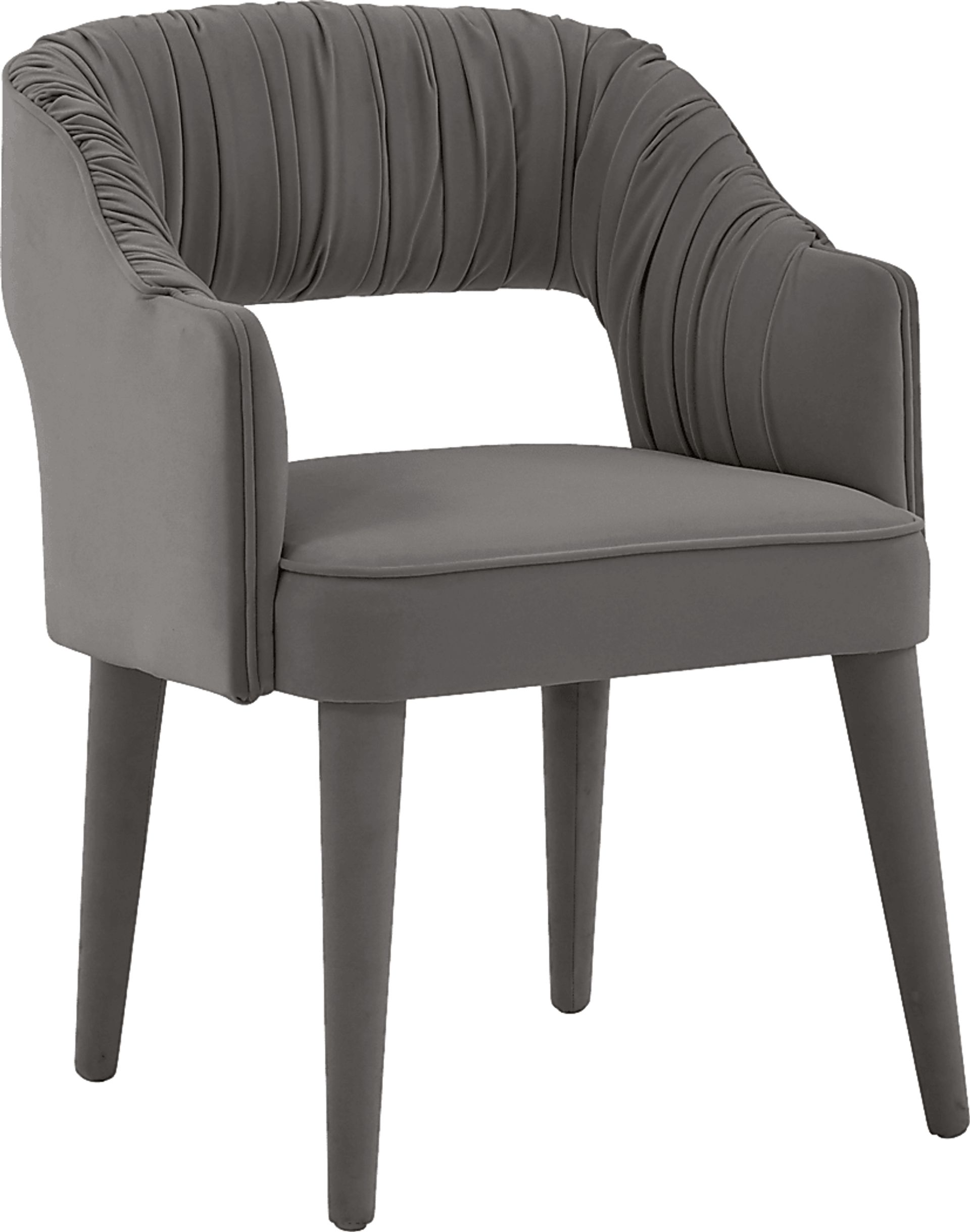 Flanary Gray Arm Chair - Image 1