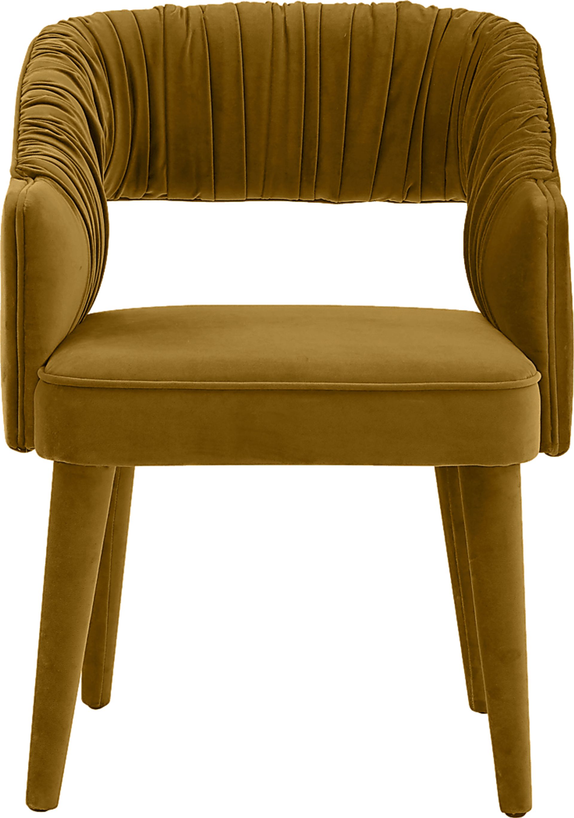 Flanary Orange Arm Chair - Image 3