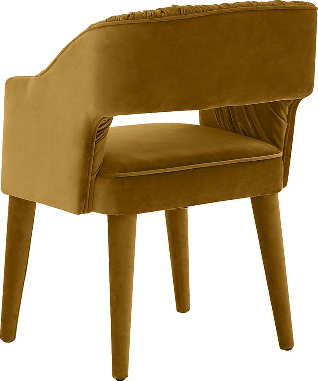 Flanary Orange Arm Chair - Thumbnail - Image 4