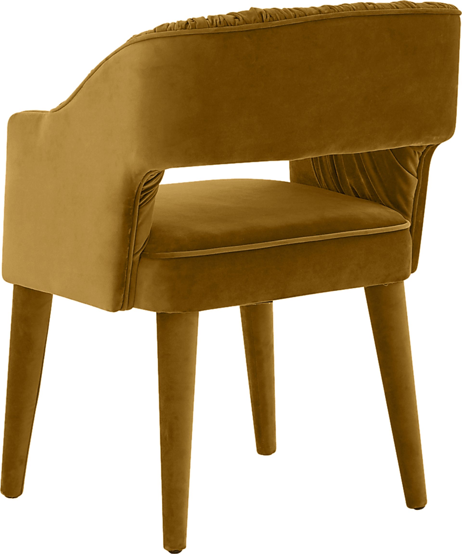Flanary Orange Arm Chair - Image 4