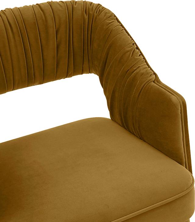 Flanary Orange Arm Chair - Thumbnail - Image 5