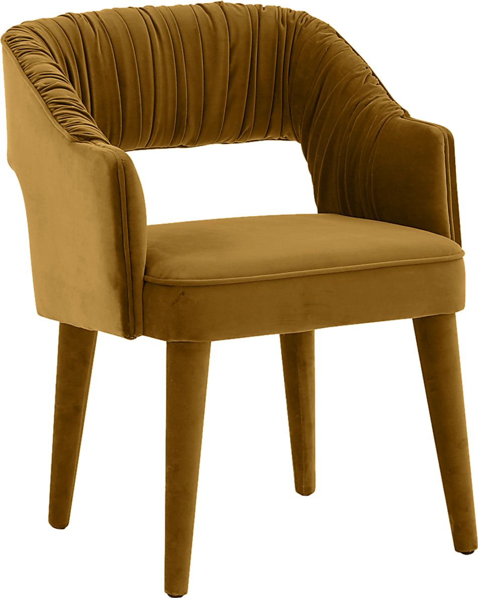 Flanary Orange Arm Chair