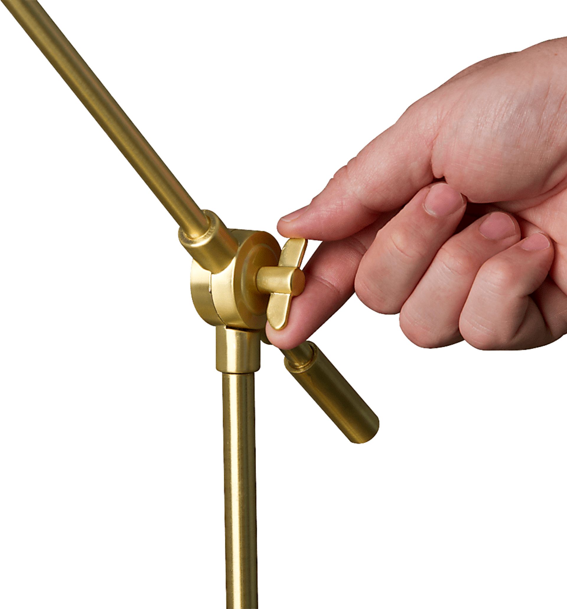 Flanders Lane Brass Lamp - Image 7
